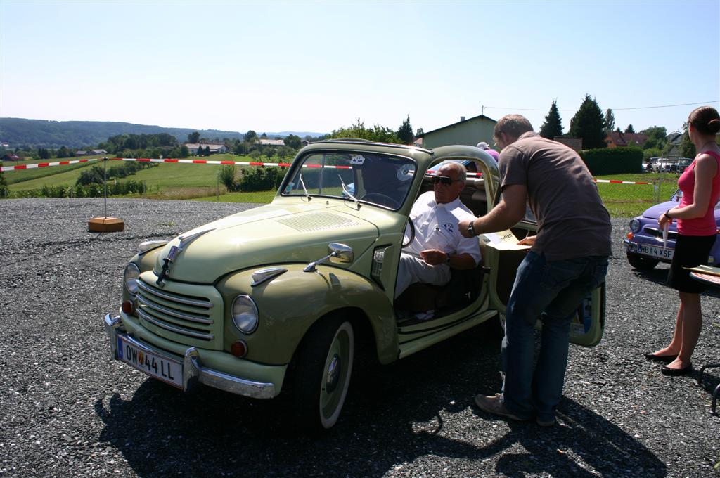 2010-08-08 Oldtimertreffen beim Clubkollegen Kranz